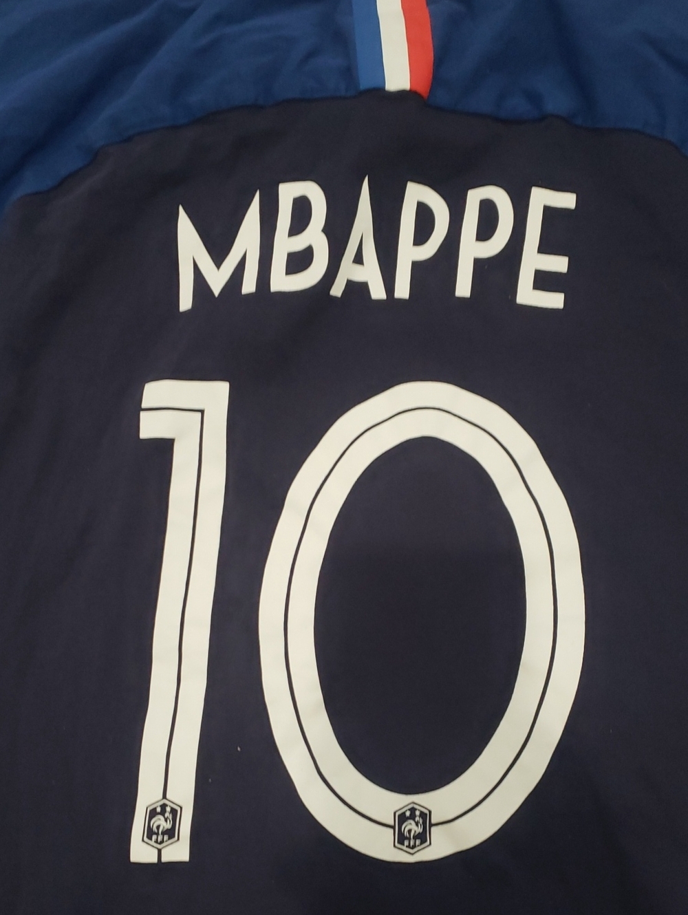RARE France FFF Home Jersey – Kylian Mbappé #10 Football-Soccer - Picture 9 of 12